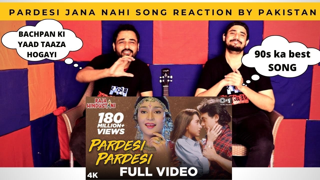 Pardesi Pardesi Jana Nahi Song Reaction | Udit Narayan | Alka Yagnik | Aamir Khan | Aoun Rizvi & MK