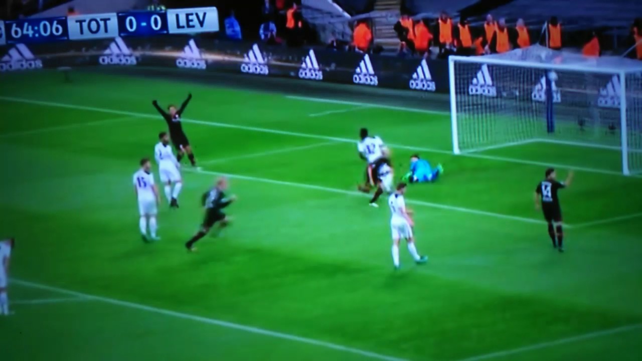Leverkusen 1-0 Tottenham Kampl Goal