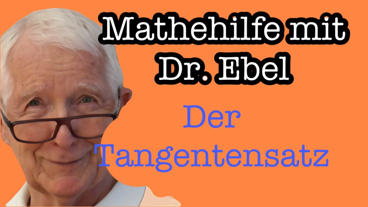 Herleitung des Tangenssatzes