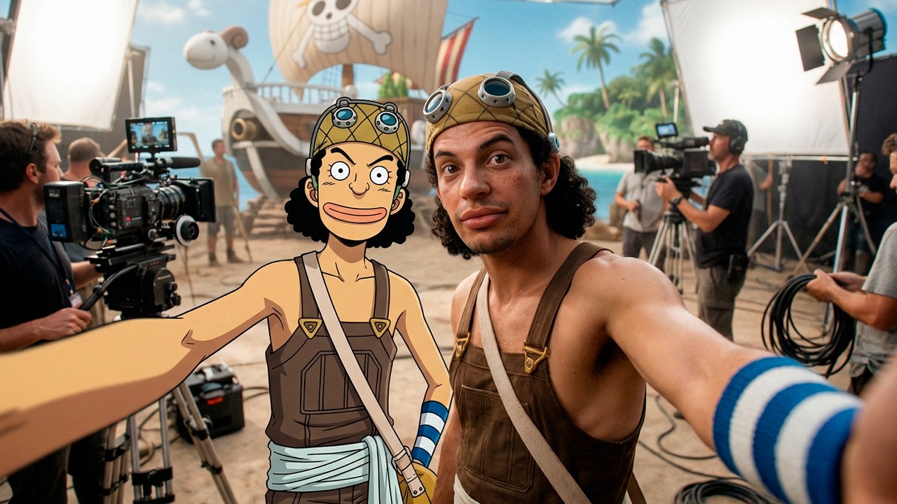 One Piece | Anime vs Live Action - Straw Hats Pirates