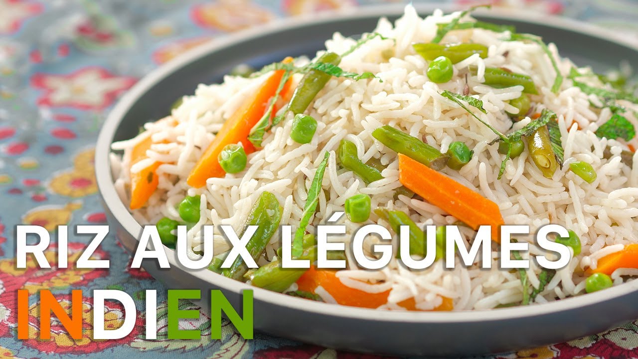 Recette De Riz Aux Légumes Indien 𑁍 Pankaj Sharma