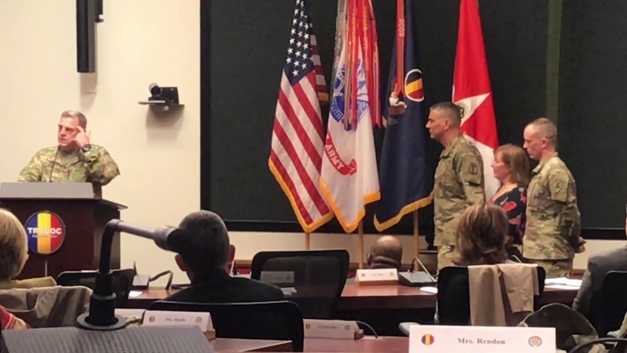 GEN Townsend’s Oath