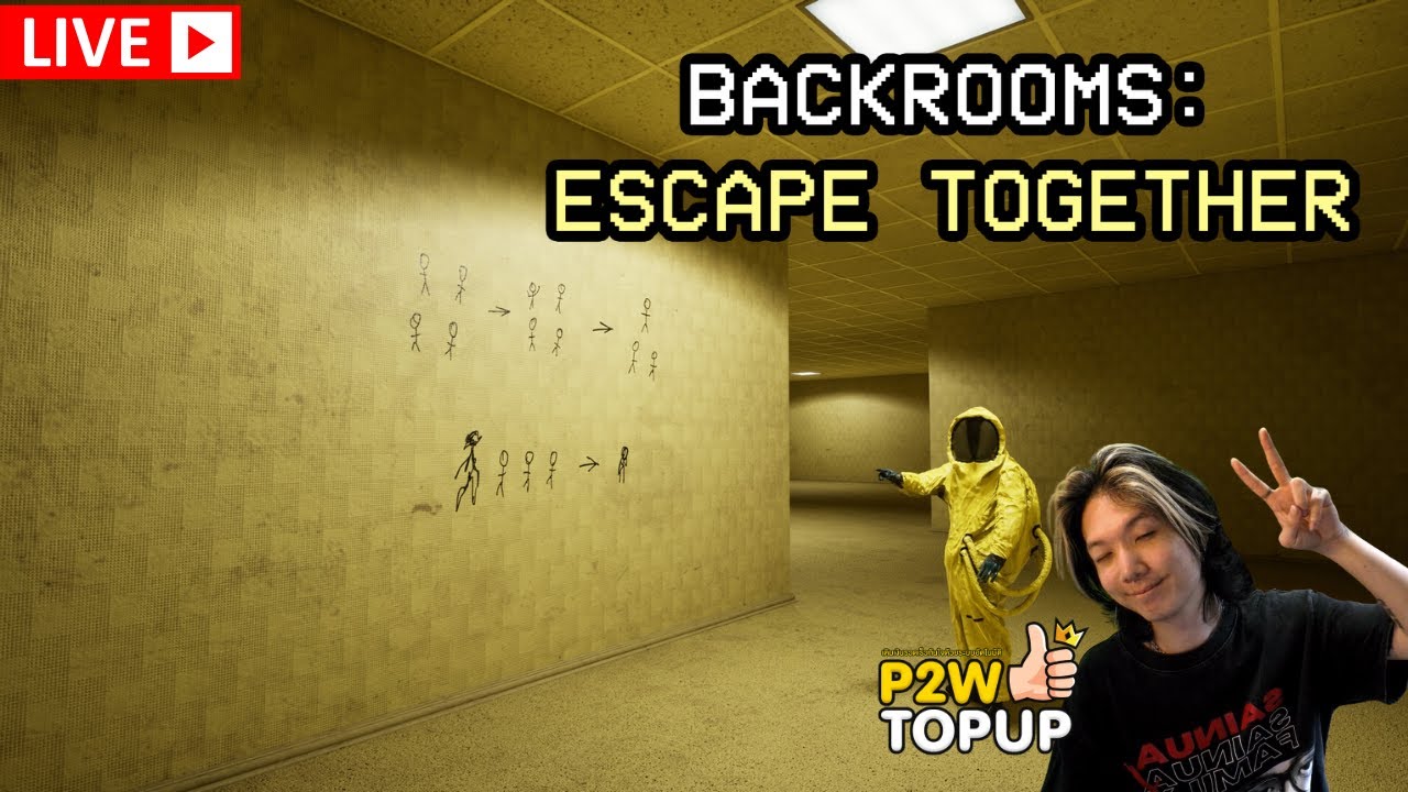 [Live] Backrooms: Escape Together : หน้าใหม่ อยากวิ่ง ขอซิ่งด้วยคน