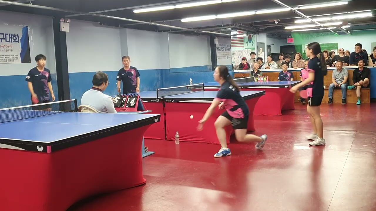 2025.05.24 Sat. Final Match of Korean Junior Doubles Championship | New York Table Tennis