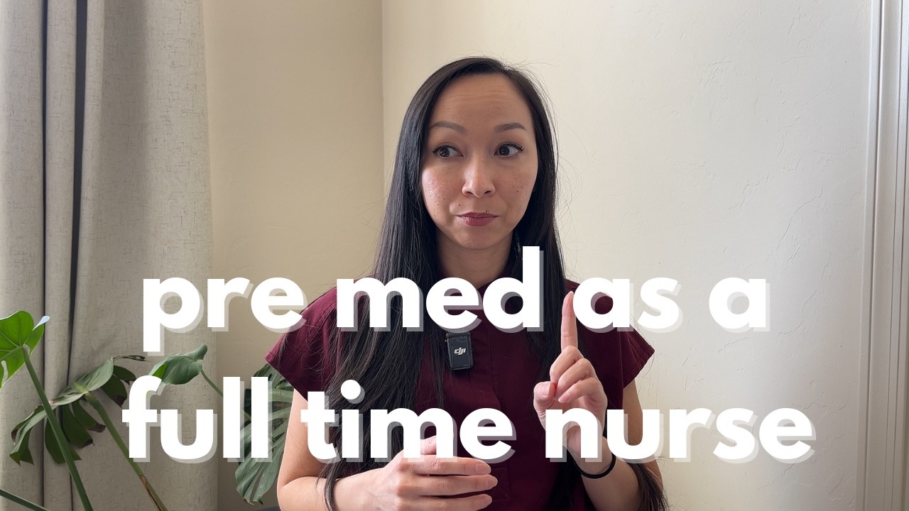 Med School Pre-Reqs and Application AS A FORMER NURSE