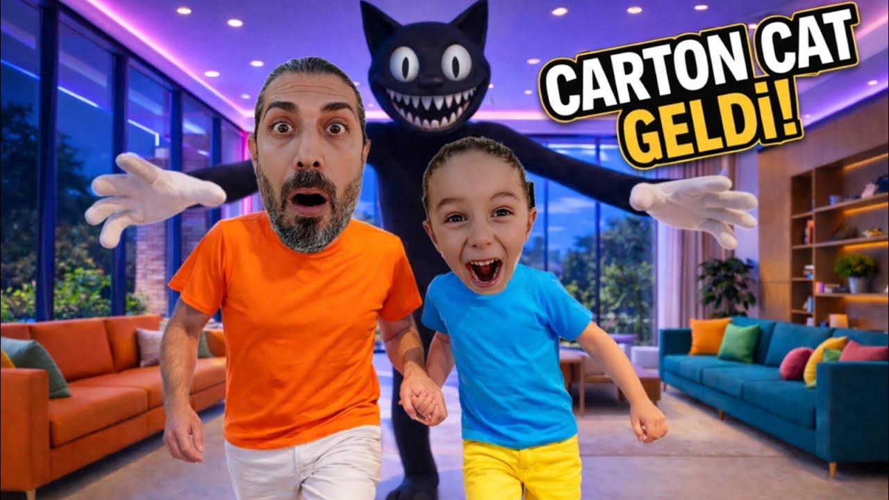 EYVAH!!!ALİ NECATİ CARTON CAT TELEVİZYONDAN ÇIKTI.GECE EVDE MAHSUR KALDIK 