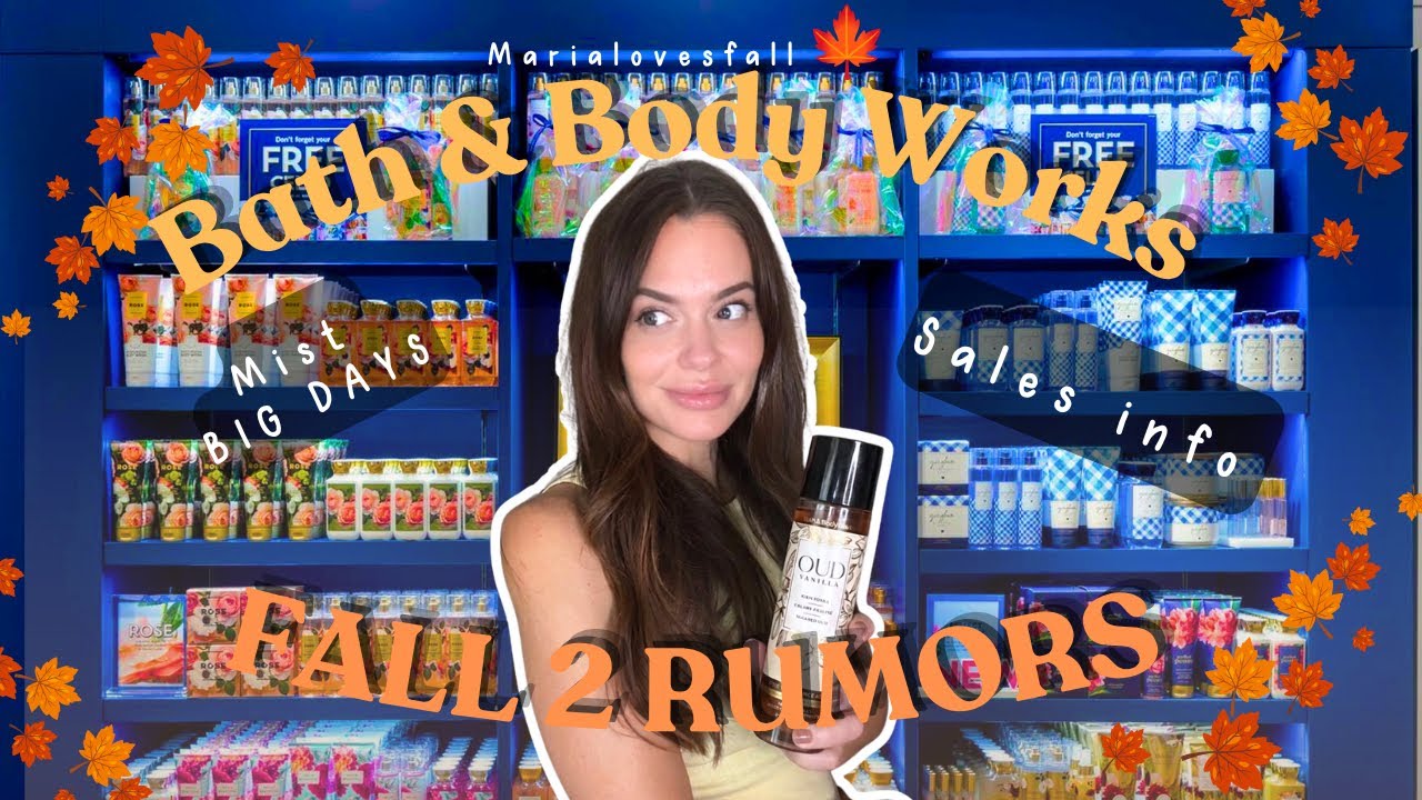 Слухи о коллекции Fall 2 в Bath & Body Works | Рекомендации к распродаже спреев