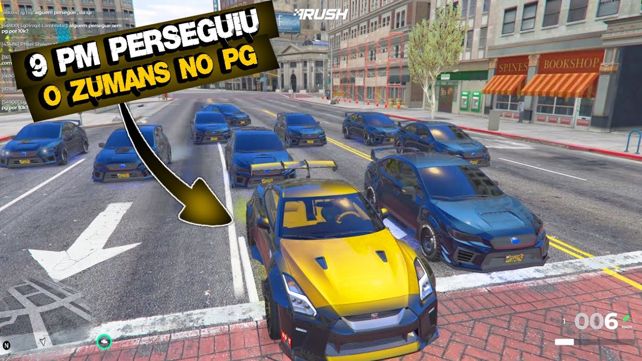 ZUMANS FOI DESAFIADO A DAR FUGA NO PG DE VARIOS POLICIAIS ! GTA RP ! GTA FIVEM ROLEPLAY