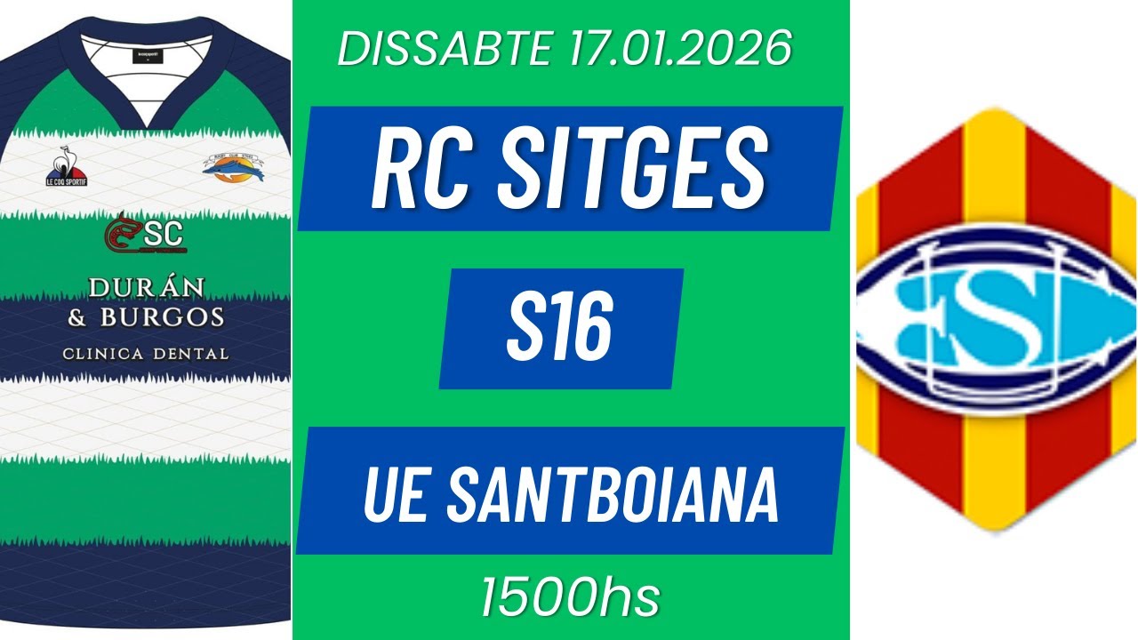 17.01.2026 S16 RC Sitges vs. UE Santboiana