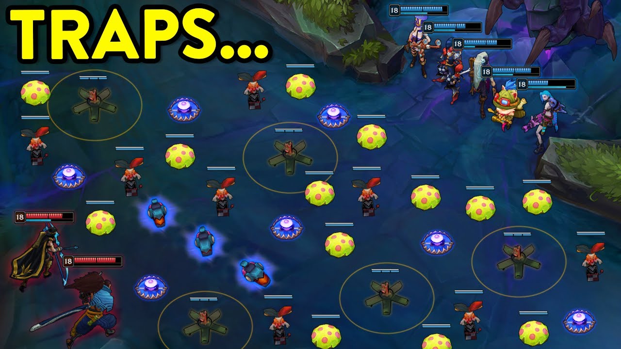 THE POWER OF TRAP CHAMPIONS - League of Legends