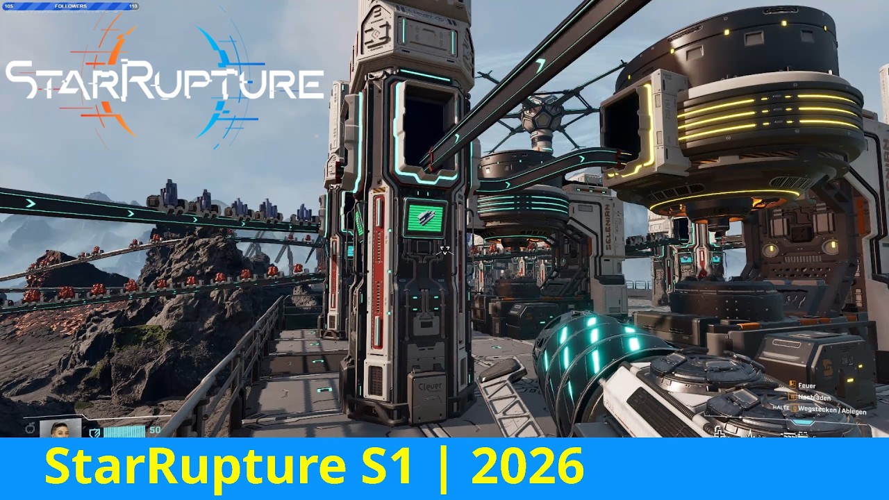 👍​#​StarRupture S01E019 | Wolframproduktion umbauen und erweitern | 2026 |