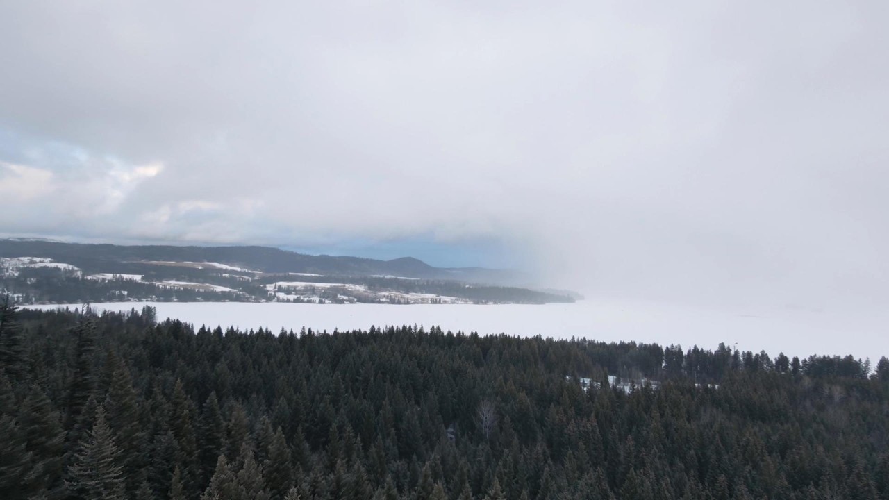 Flight Vlog #56 - Snow squall speed laps (@ the cabin) - DJI NEO2