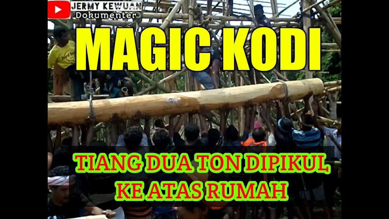 Prosesi Rumah Adat Sumba | Ranggabaki | Kodi | NTT
