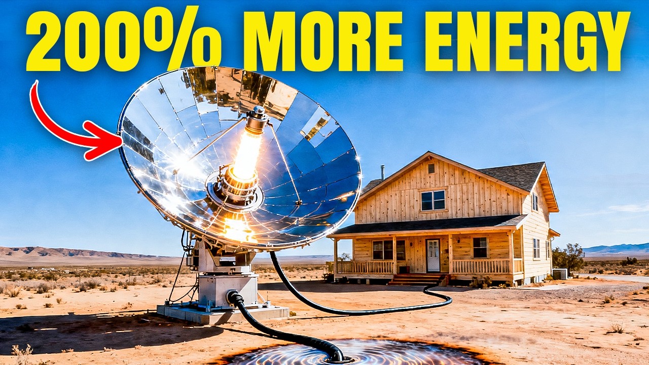 Это самый эффективный в мире генератор солнечной энергии. Почему мы им не пользуемся?