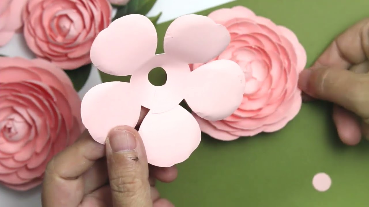 Paper Camellia full tutorial and template