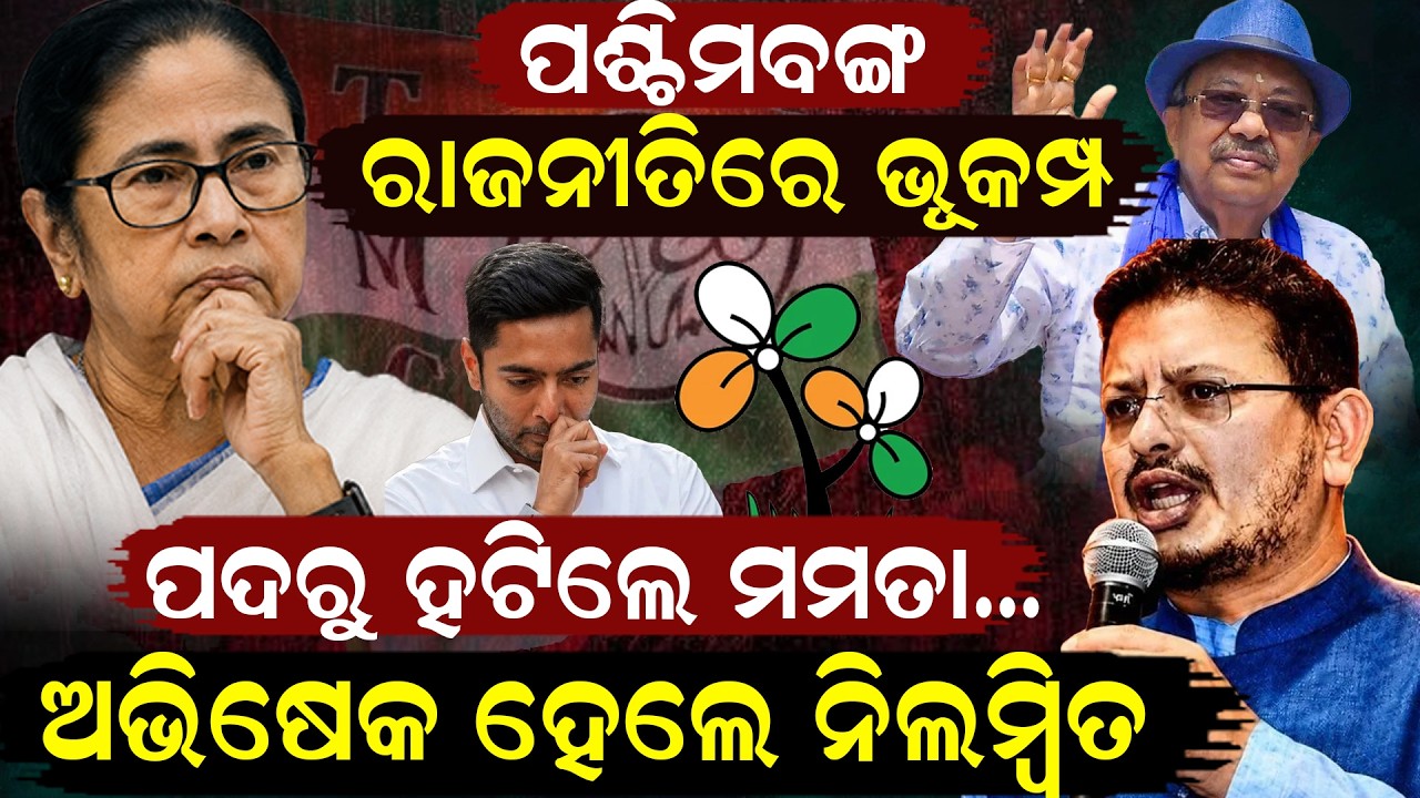 ମମତାଙ୍କୁ ପଦରୁ ହଟାଇଲେ! Rebel TMC MLA |Ritabrata Banerjee |Mamata Banerjee| odia news |Bengal Politics