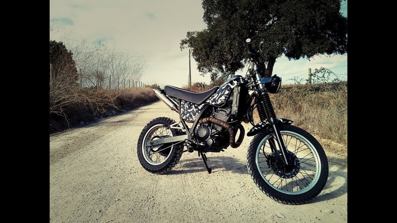 Honda NX 250 - Projecto Scrambler Camouflage