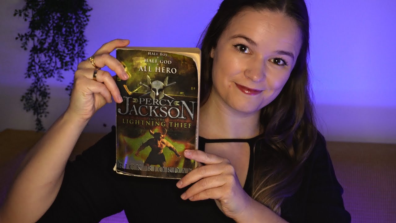 Reading you to sleep ASMR (ear to ear close up whispering)