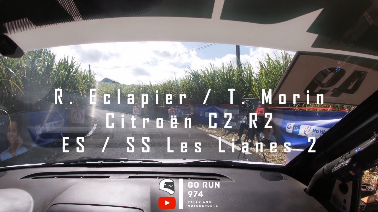 [4k] Rallye / Rally /// On board Sud sauvage / Eclapier-Morin C2 R2 Les Lianes 2 /// Reunion Island
