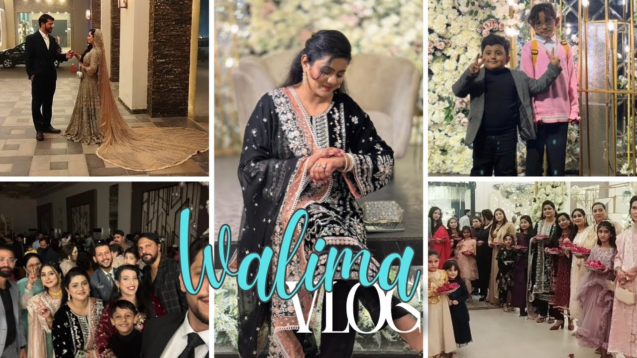 Walima Event of my Cousin|| Pakistani wedding vlog 