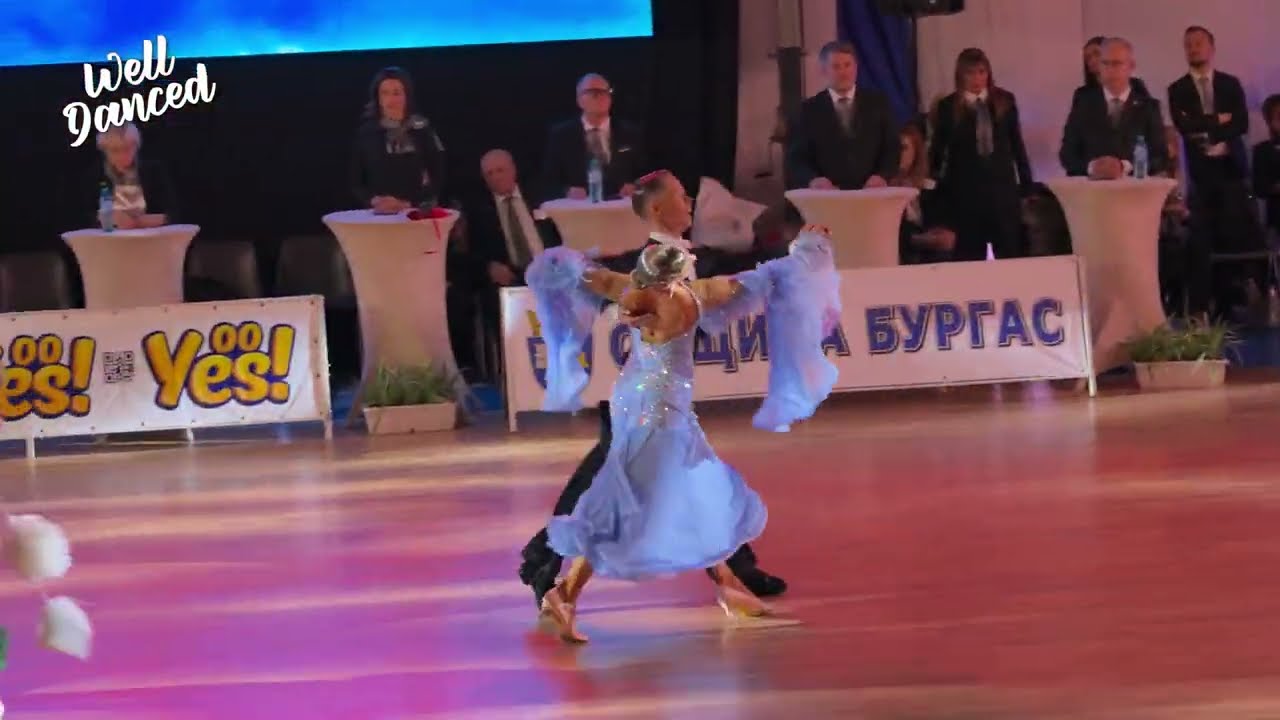 Rahula & Makarov (EST) | 2025 WDSF World Championship Junior II Ten Dance | Semi Final- Slow Foxtrot