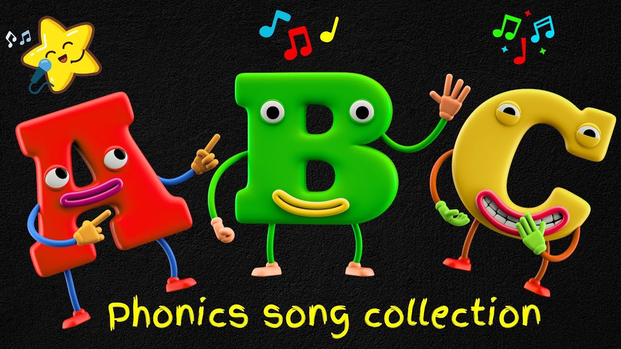🎵 ABC Song for Toddlers 🔤 Learn ABC Alphabet A to Z FAST | Phonics Song Collection for Kids