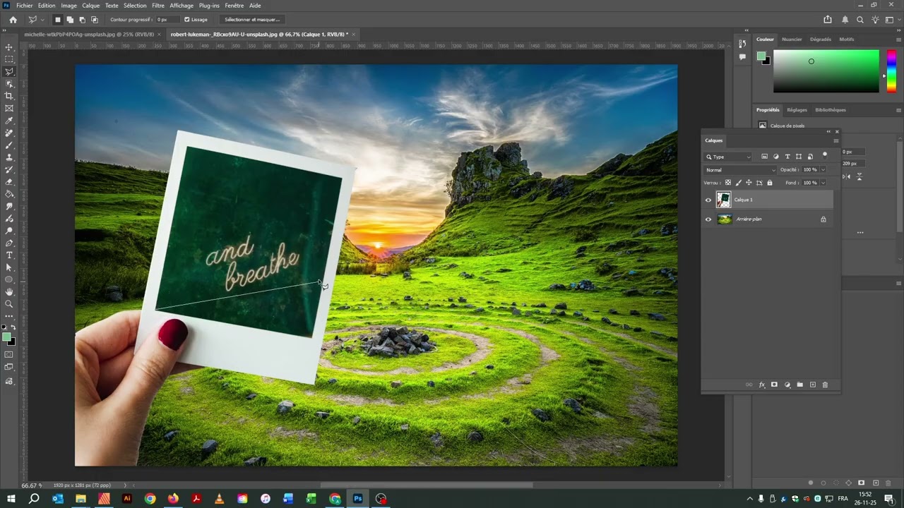 8.Photoshop / Outil Selection