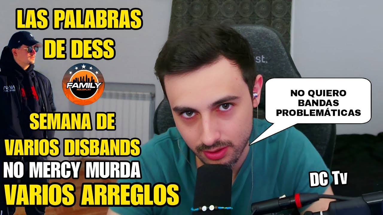 TRAIN SOBRE DESS, SEMANA DE DISBANDS, NO MERCY MURDA, NO a LAS BANDAS PROBLEMÁTICAS || FAMILY RP 