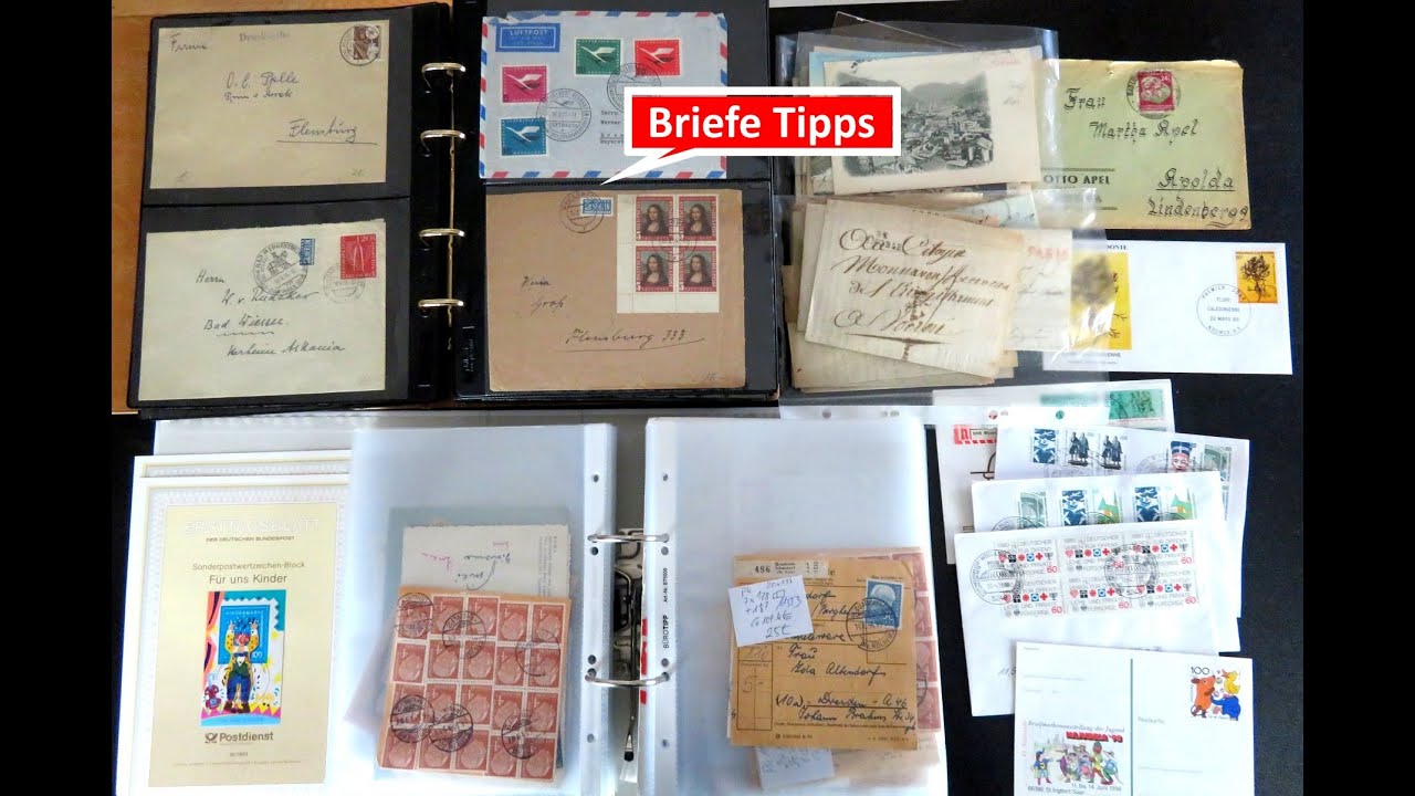 Briefe und Briefmarken: Tipps und Infos f&uuml;r Einsteiger und 