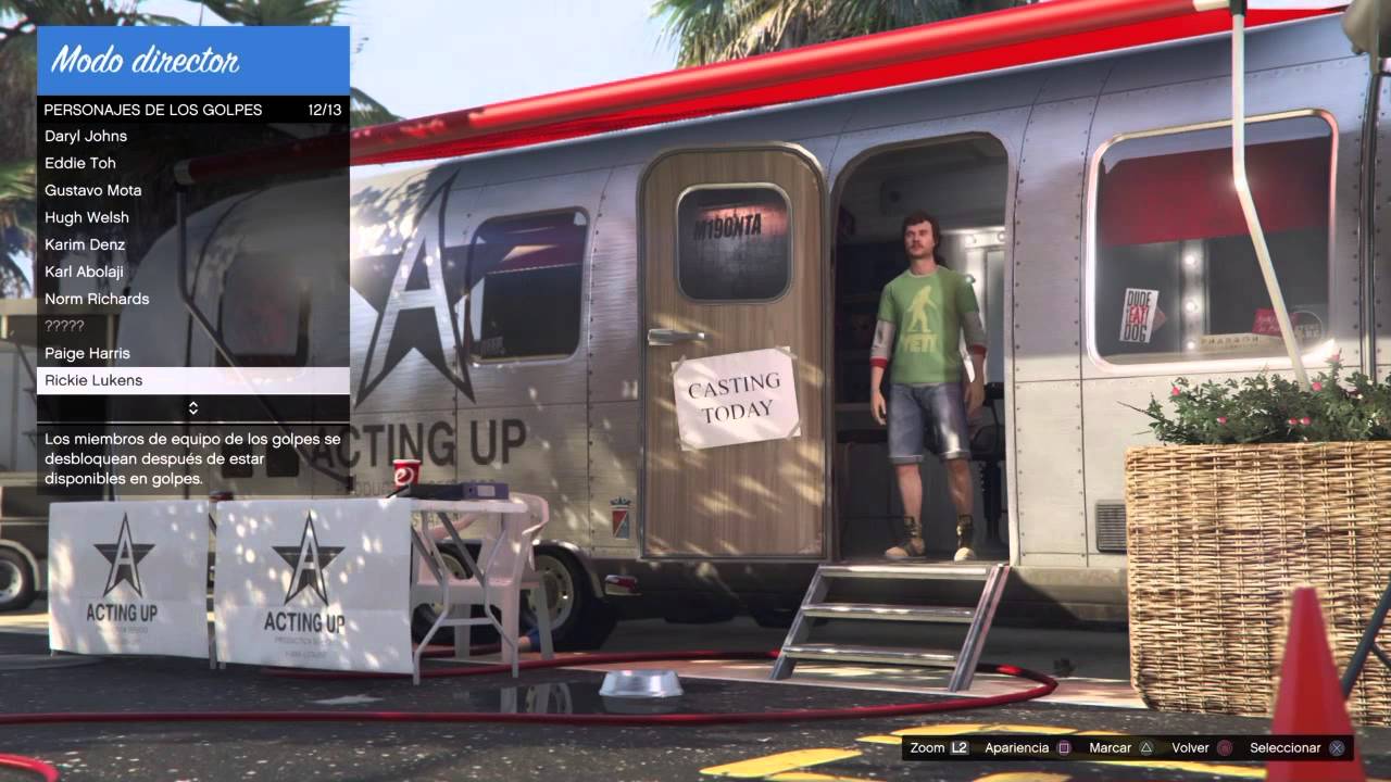 Modo director gta v ps4