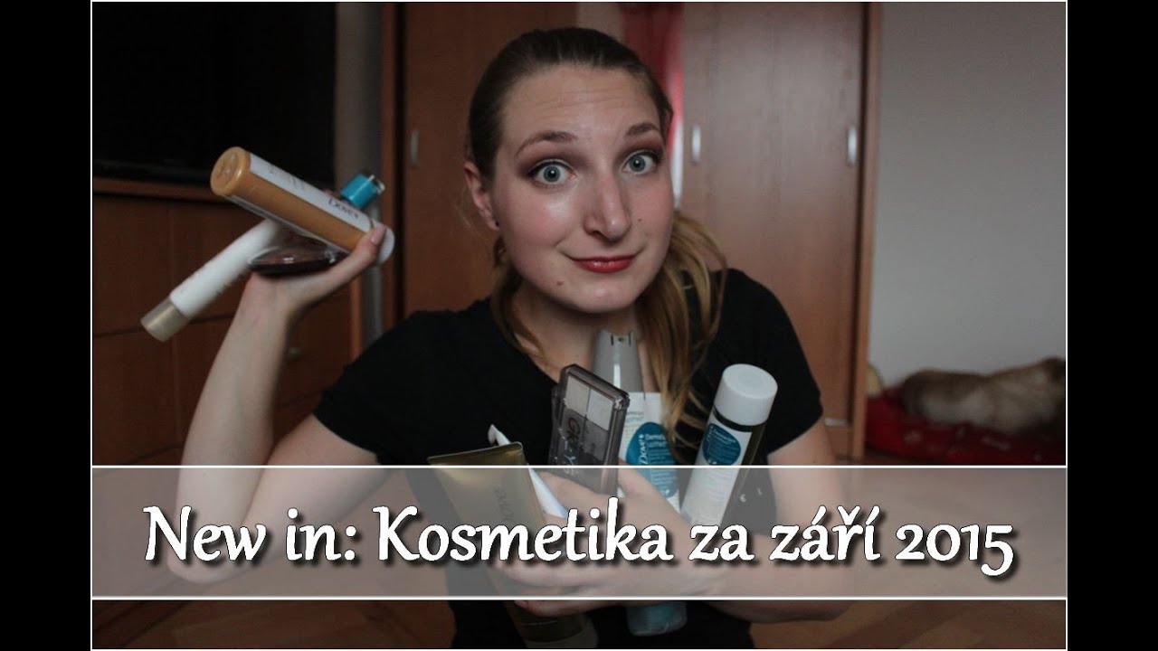 New in: Kosmetika za září 2015