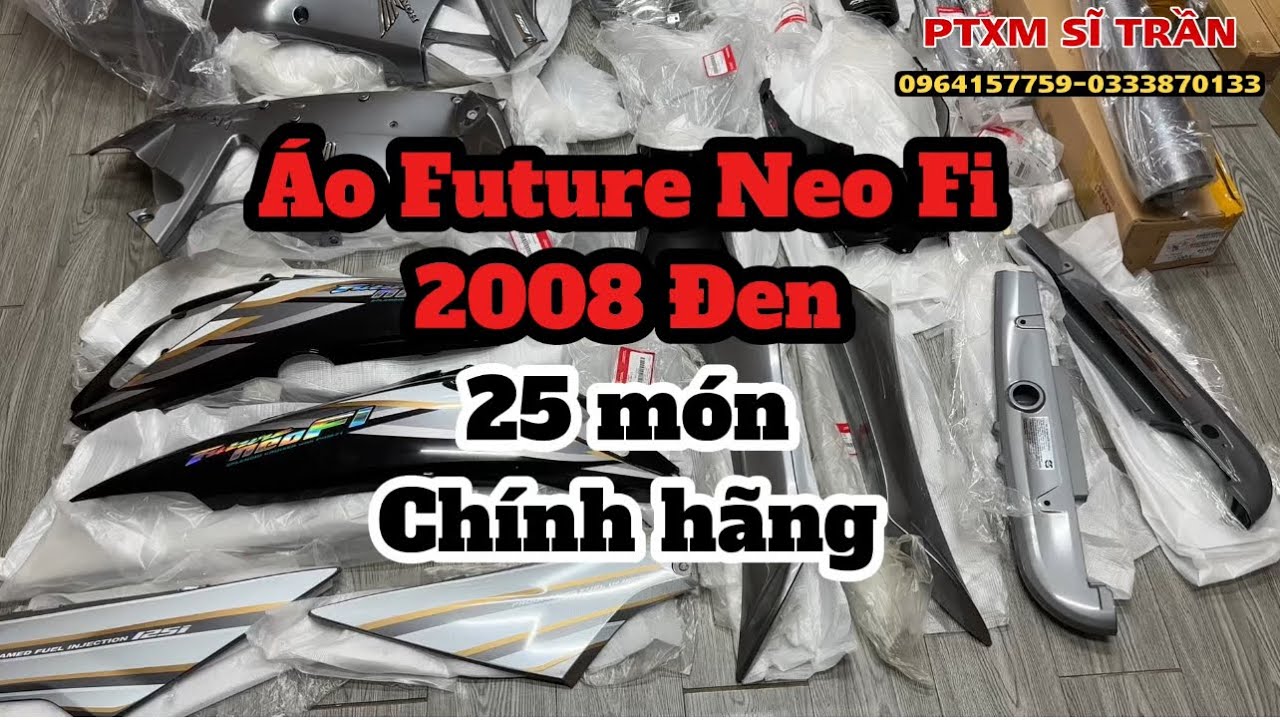 Áo Future Neo Fi 2008 Màu đen chính hãng 25 món 