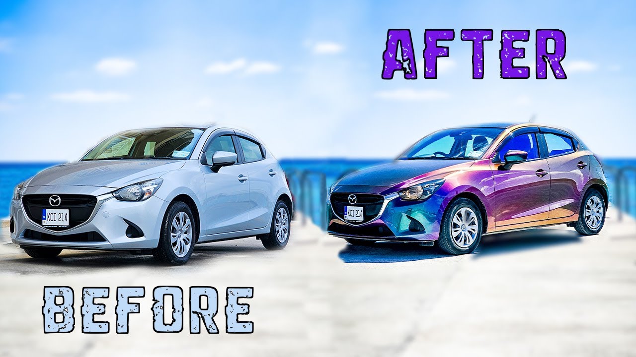 Incredible Mazda Demio Transformation / 60 hours in 98min :) / FULL VIDEO / Timelapse