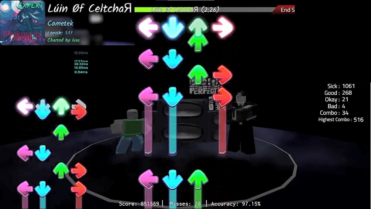 [기본적으로 FNF 리믹스] Lúin Øf CeltchaЯ