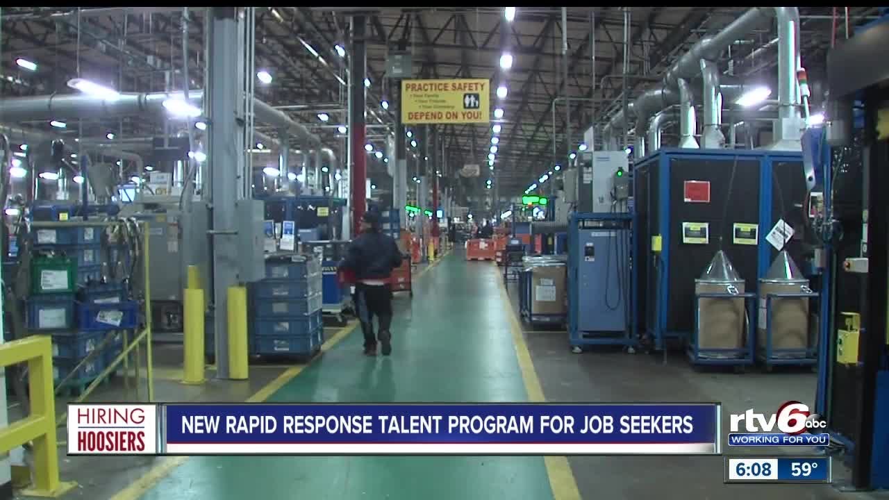 Hiring Hoosiers: New rapid response talent program for job seekers