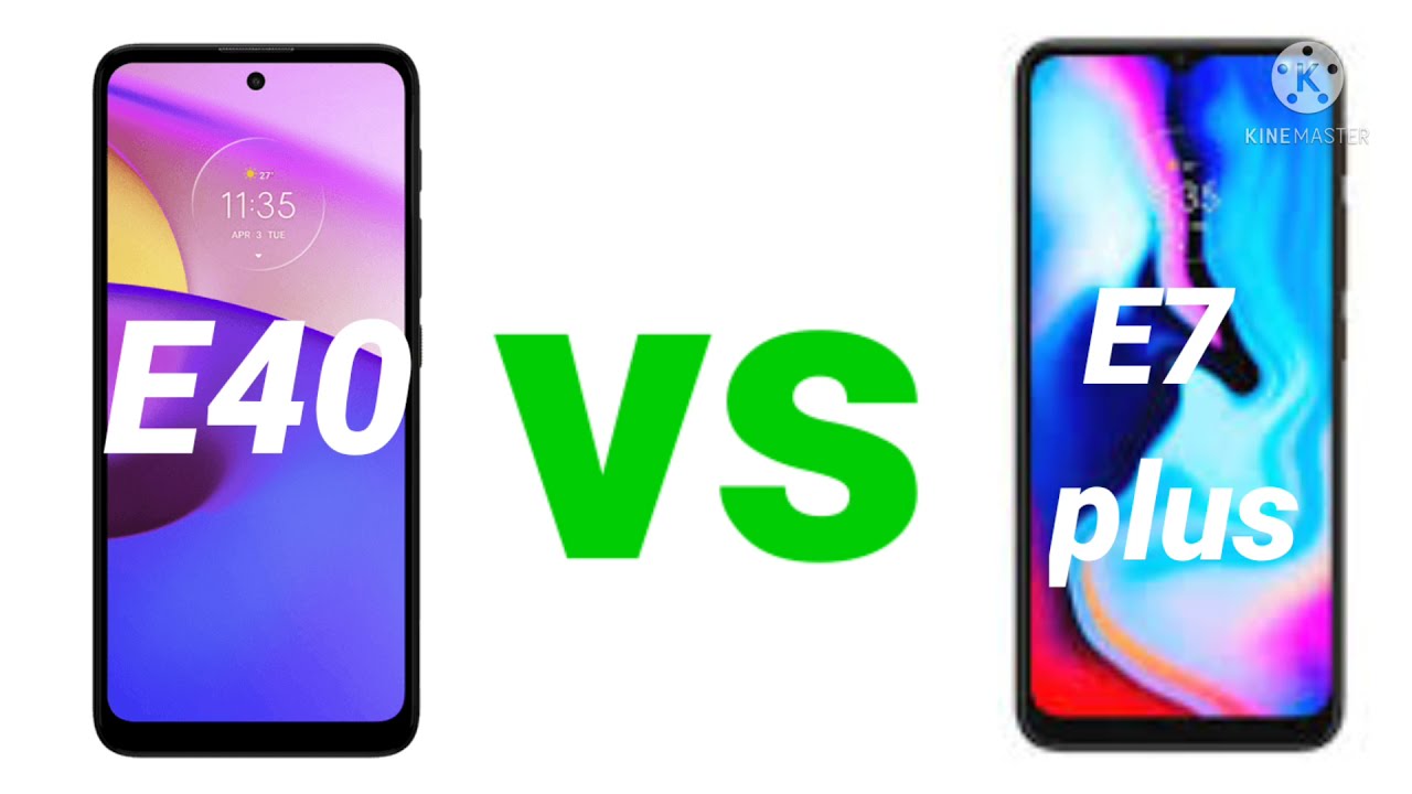 MOTO E40 VS MOTO E7 PLUS CUAL ES MEJOR COMPARATIVA