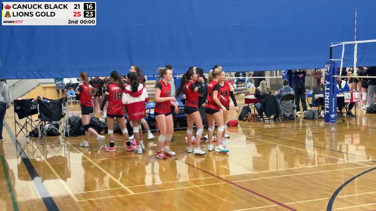 Lions Tournament - Canuck Black - Game 1 vs. Lions Gold