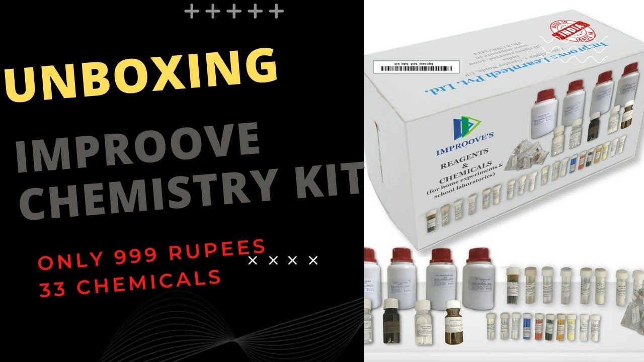 Unboxing improove chemistry lab kit|review?