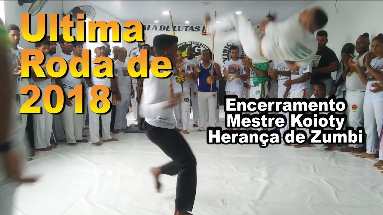 Ultima roda de capoeira 2018 (Mestre Koioty Capoeira Herança de Zumbi)