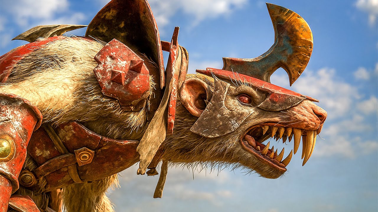 BEASTMEN & GREENSKINS vs SKAVEN & TZEENTCH - TotalWar: Warhammer 3
