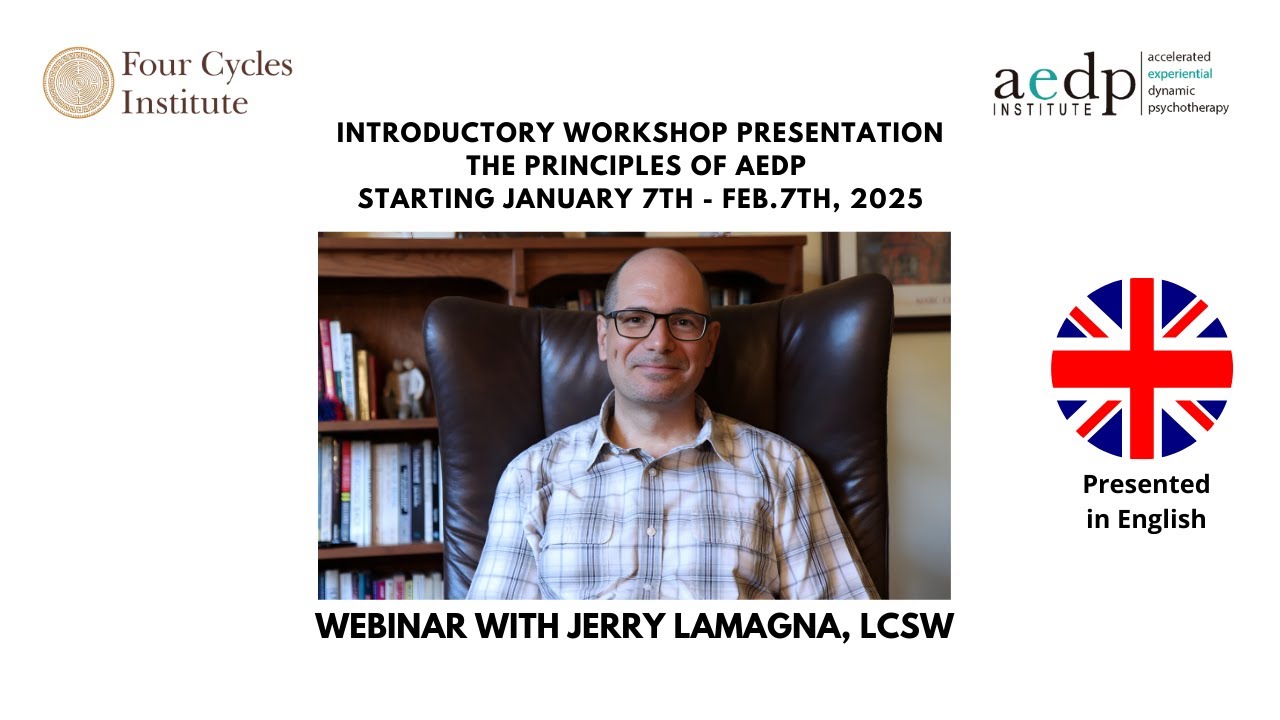 Presenting the workshop on The Principles of AEDP  with Jerry Lamagna, Senior Faculty AEDP Institute
