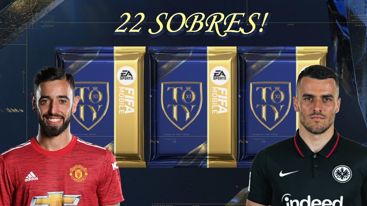 ABRIENDO 22 SOBRES TOTYS  (Resultado Inesperado) | Pack Opening - Fifa Mobile 22
