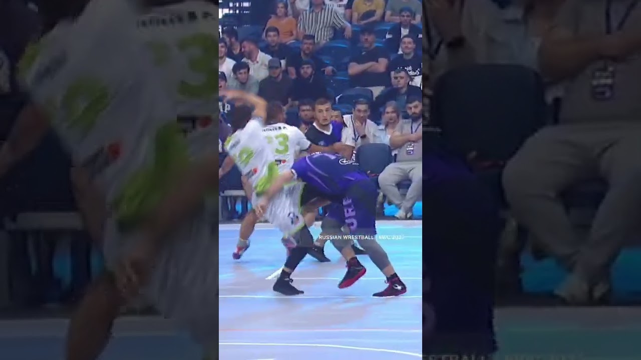 Теперь игры с мячом, не кажутся такими уж безобидными&hellip; #WRESTBALL