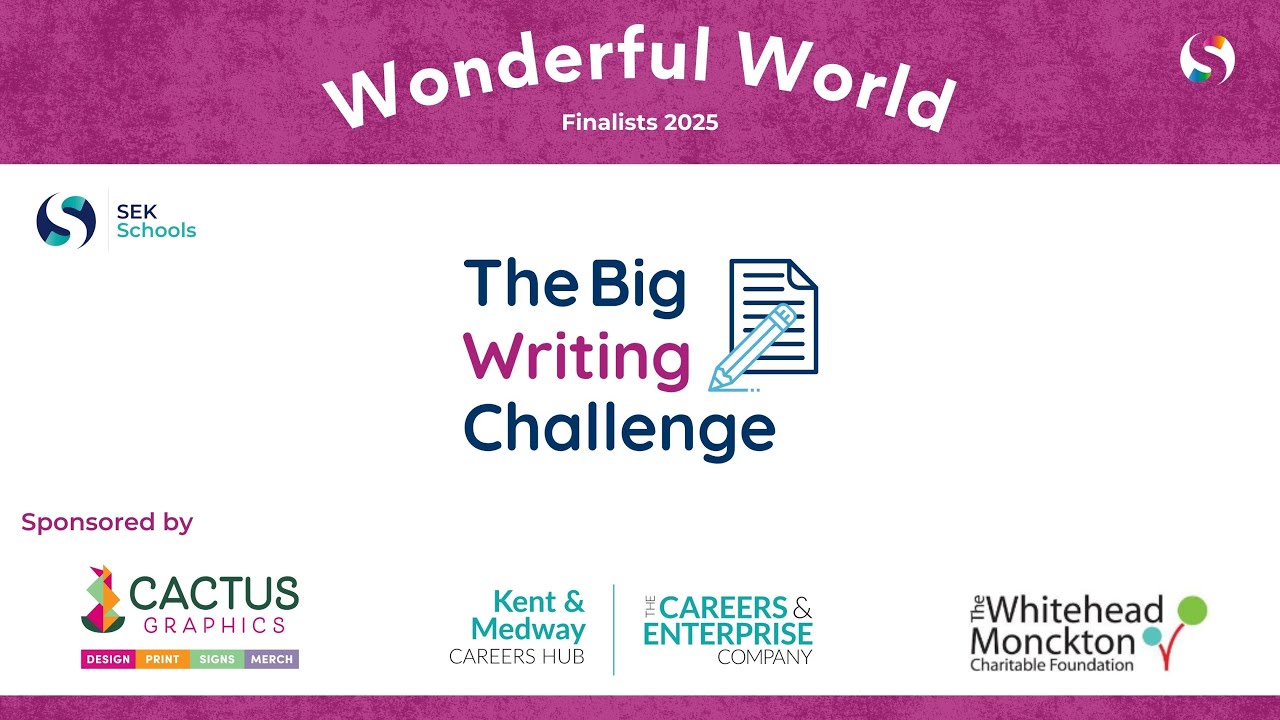 Big Writing Challenge 2025 | Celebrating Young Authors at Canterbury Cathedral Lodge