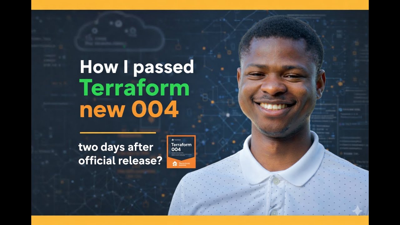 How I PASSED the new HashiCorp Terraform 004 Associate Certification #terraform #hashicorp #IaC #004