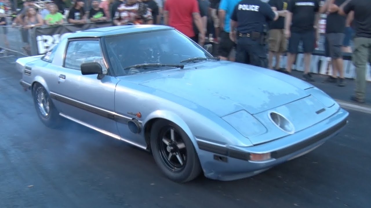 BIG Turbo RX-7 at Outlaw Armageddon NO PREP!