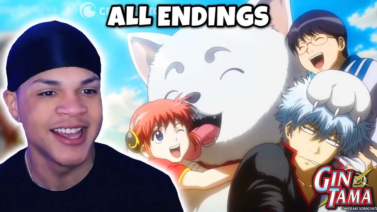FIRST TIME WATCHING ALL GINTAMA ENDINGS 1-30!!