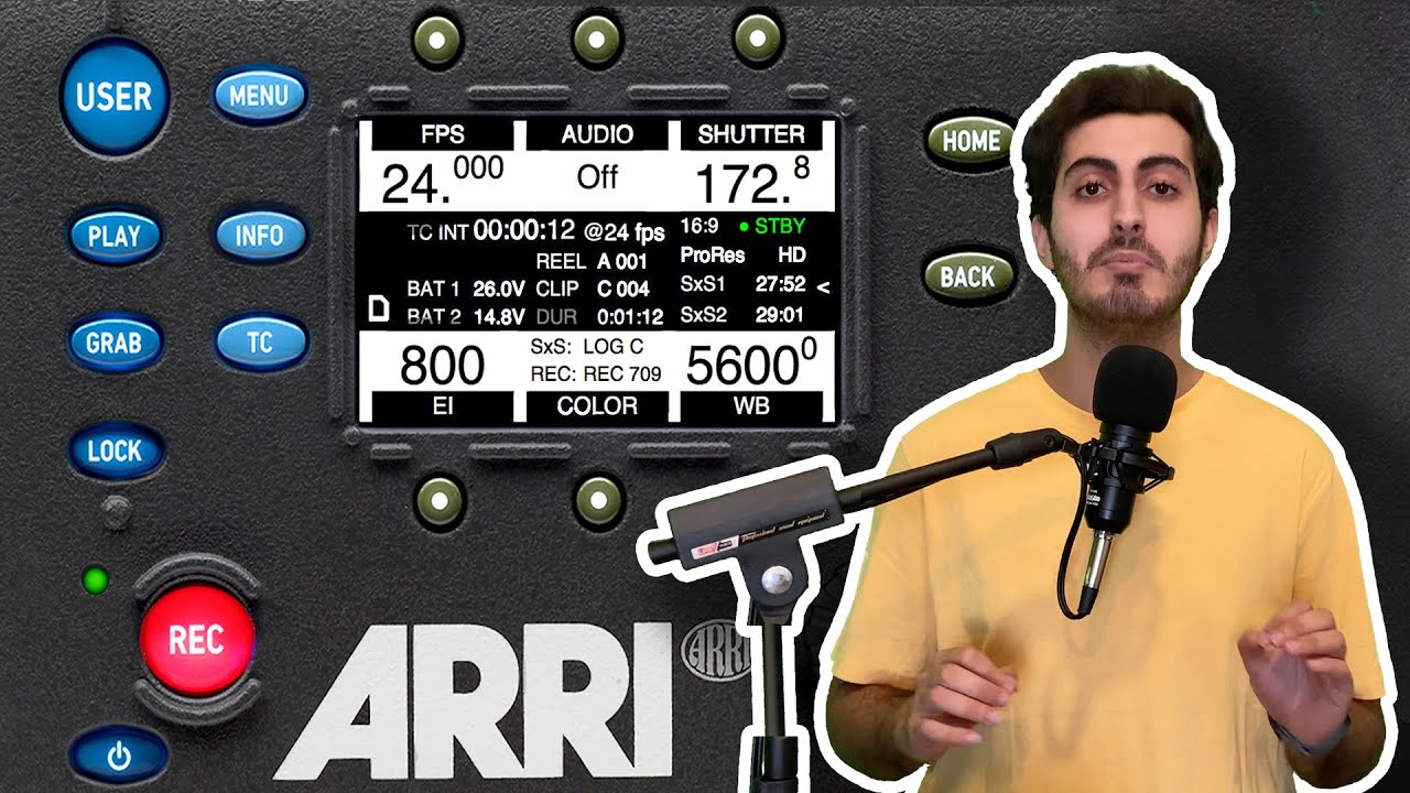 ARRI ALEXA Tutorials | menu setting