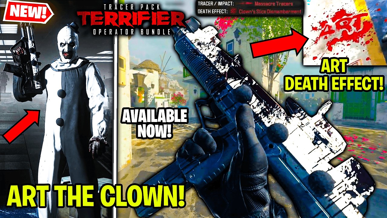 *НОВЫЙ* НАБОР ОПЕРАТОРА ТЕРРИФАЙЕРА «TRACER» — это просто БЕЗУМИЕ в MW3 WARZONE 🤡 (Арт Клоун x CoD)