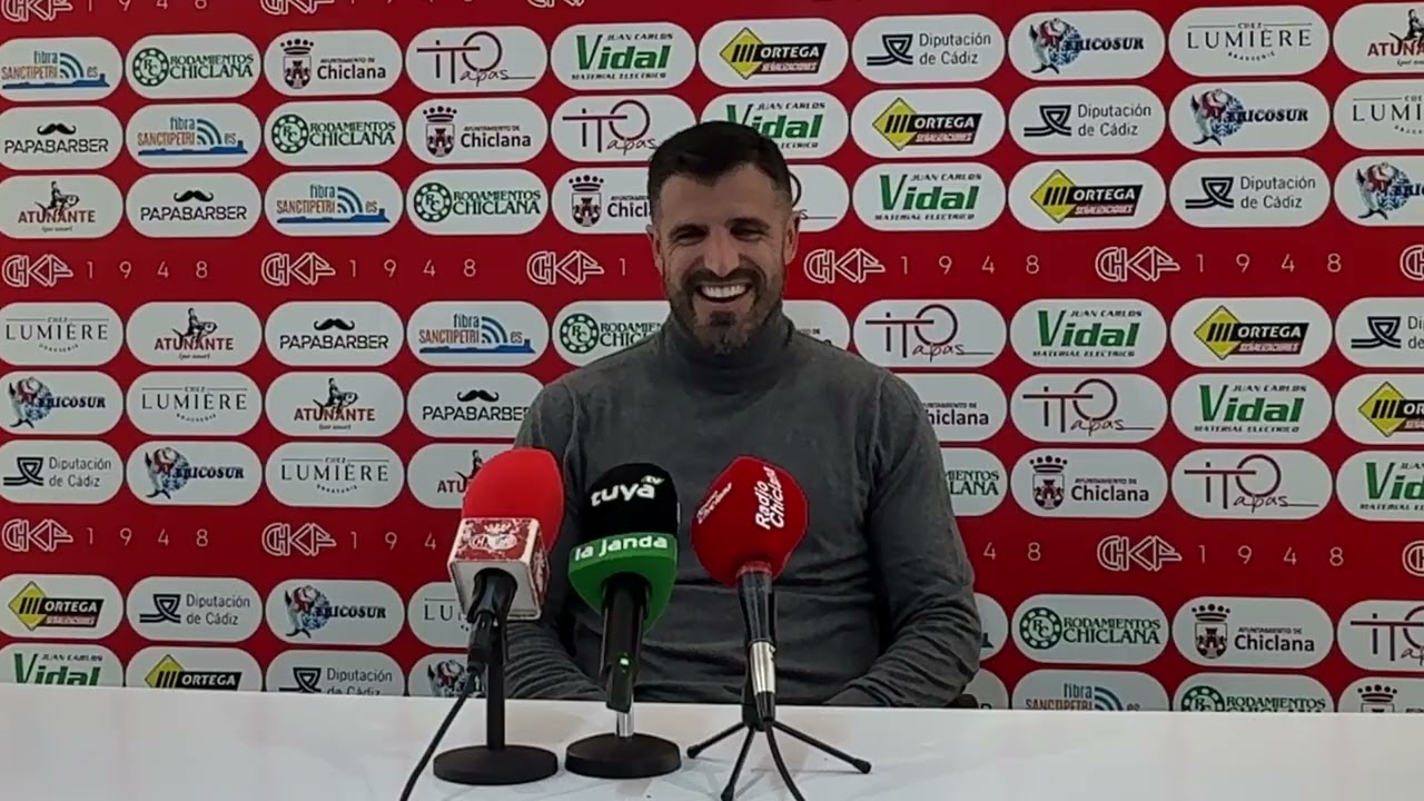 11/1/26 ⚽️ #ChiclanaCF 🆚 #AOnubense - Declaraciones de Samuel Fernández, jugador del Chiclana C.F.